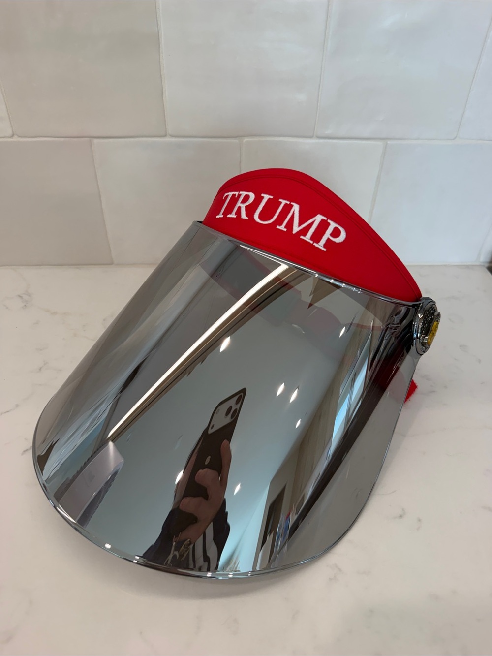 NWT Rare Trump UV Blocking Visor